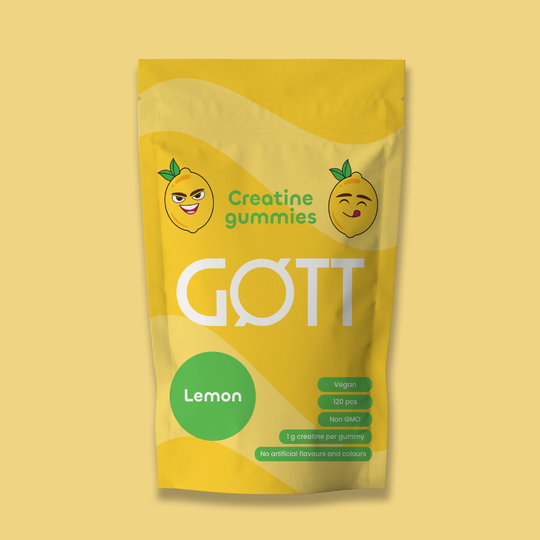 GØTT Kreatin Gummies – Vegansk (Pektin)